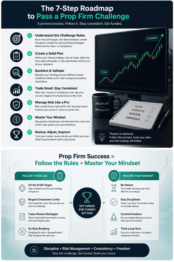 How to pass a prop firm challenge