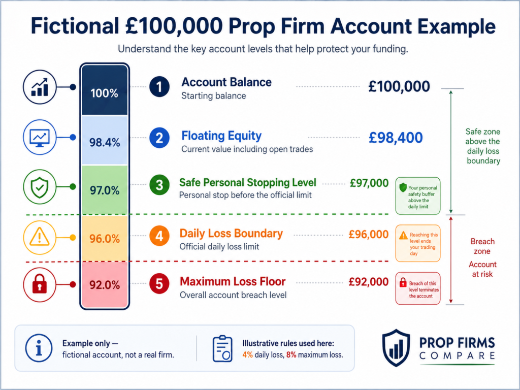 Prop Firm Account Example
